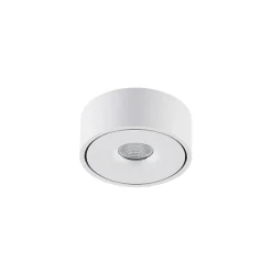 Arcchio Loftlamper|Loftlamper > LED-loftlampe Rotari, hvid, metal, Ø 12 cm