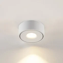 Arcchio Loftlamper|Loftlamper > LED-loftlampe Rotari, hvid, metal, Ø 12 cm