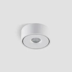 Arcchio Loftlamper|Loftlamper > LED-loftlampe Rotari, hvid, metal, Ø 12 cm