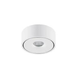 Gang|Loftlamper ^ Arcchio LED-loftlampe Rotari, hvid, op og ned, aluminium
