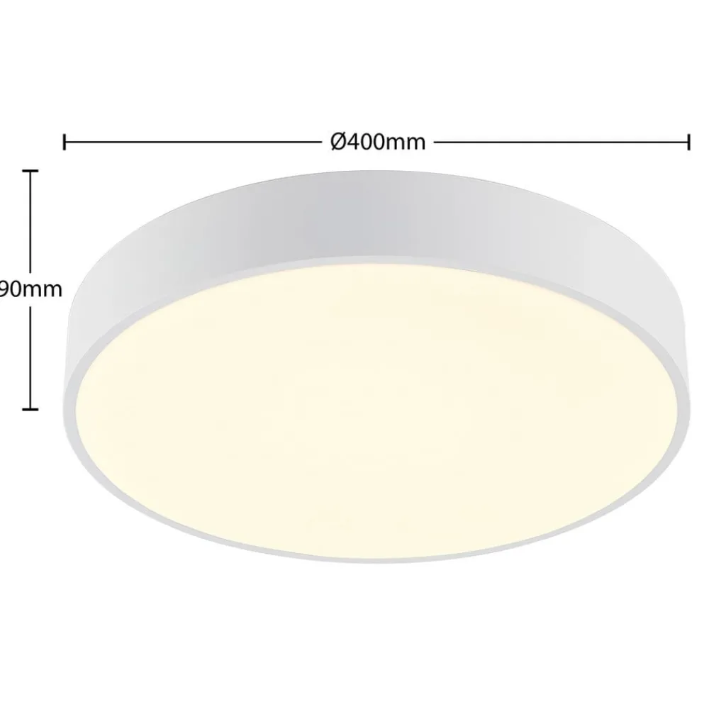 Arcchio Loftlamper|Loftlamper > LED-loftlampe Vanida, hvid, Ø 40 cm, op/ned