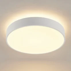 Arcchio Loftlamper|Loftlamper > LED-loftlampe Vanida, hvid, Ø 40 cm, op/ned