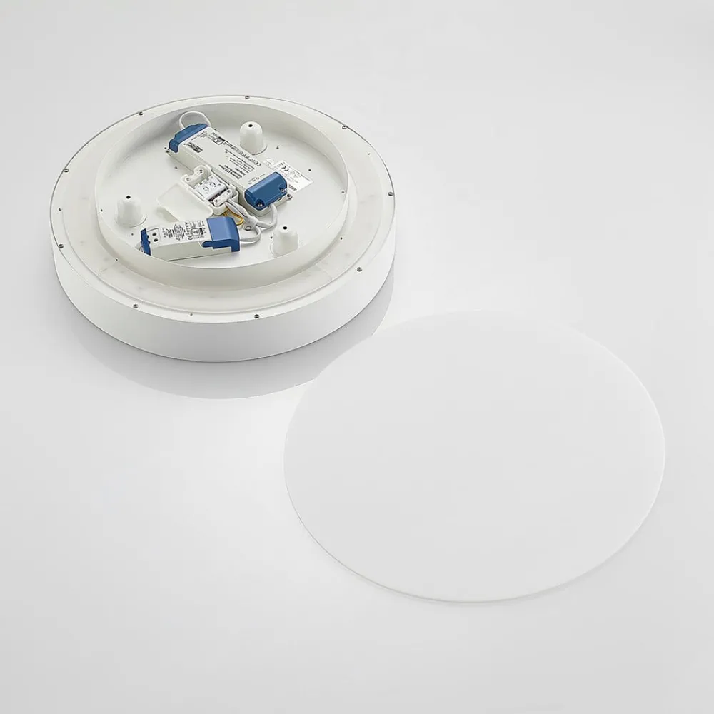Arcchio Loftlamper|Loftlamper > LED-loftlampe Vanida, hvid, Ø 40 cm, op/ned