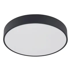Gang|Loftlamper ^ Arcchio LED-loftlampe Vanida, sort, Ø 40 cm, op/ned