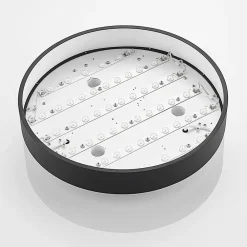 Gang|Loftlamper ^ Arcchio LED-loftlampe Vanida, sort, Ø 40 cm, op/ned