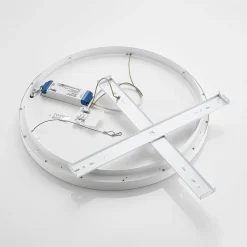Arcchio Gang|Loftlamper > LED-loftlampe Vivy, Ø 58 cm, hvid, metal