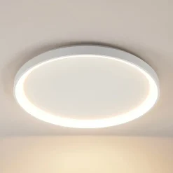 Arcchio Gang|Loftlamper > LED-loftlampe Vivy, Ø 58 cm, hvid, metal