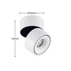 Arcchio Gang|Loftlamper > LED-loftspot Rotari, hvid, 1 lyskilde, 946lm
