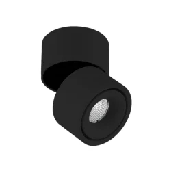 Loftlamper ^ Arcchio LED-loftspot Rotari, 980lm, 1 lyskilde, sort