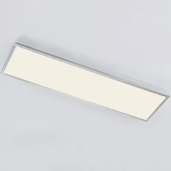 Arbejdsrum/Kontor|Loftlamper ^ Arcchio LED-panel Arthur, 120 x 30 cm, sølv, 4000 K