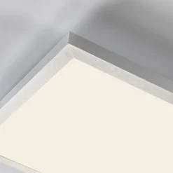 Arbejdsrum/Kontor|Loftlamper ^ Arcchio LED-panel Arthur, 120 x 30 cm, sølv, 4000 K