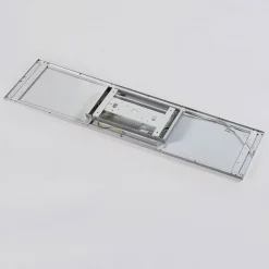 Arbejdsrum/Kontor|Loftlamper ^ Arcchio LED-panel Arthur, 120 x 30 cm, sølv, 4000 K