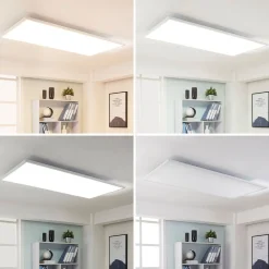 Arcchio Arbejdsrum/Kontor|Loftlamper > LED-panel Arya, dæmpbart, 119 cm x 59 cm, metal
