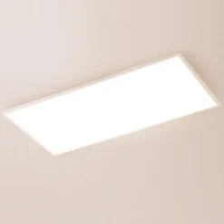 Arcchio Arbejdsrum/Kontor|Loftlamper > LED-panel Arya, dæmpbart, 119 cm x 59 cm, metal