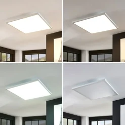 Arcchio Loftlamper|Loftlamper > LED-panel Brenda, 60 cx 60 cm, CCT, fjernbetjening