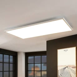 Arcchio Loftlamper|Loftlamper > LED-panel Brenda, 120 x 60 cm, CCT, fjernbetjening