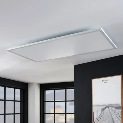 Arcchio Loftlamper|Loftlamper > LED-panel Brenda, 120 x 60 cm, CCT, fjernbetjening