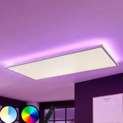 Arcchio Loftlamper|Loftlamper > LED-panel Brenda, 120 x 60 cm, CCT, fjernbetjening