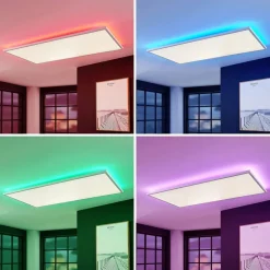 Arcchio Loftlamper|Loftlamper > LED-panel Brenda, 120 x 60 cm, CCT, fjernbetjening