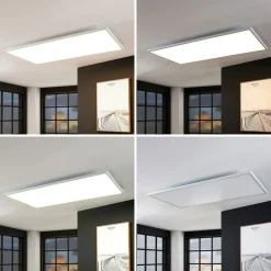 Arcchio Loftlamper|Loftlamper > LED-panel Brenda, 120 x 60 cm, CCT, fjernbetjening