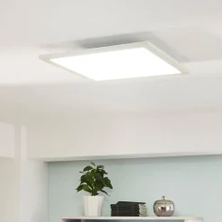 Arcchio Arbejdsrum/Kontor|Loftlamper > LED-panel, CCT Lysander, 39 cm, hvid, aluminium