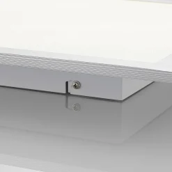 Arcchio Loftlamper|Loftlamper > LED-panel Lyndra, 40 cm, sølv, aluminium, dæmpbar, CCT
