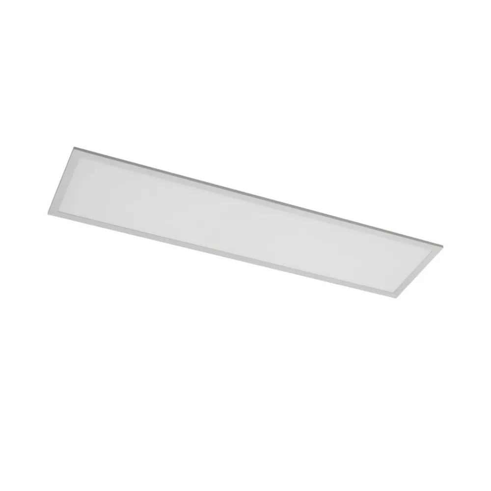 Arcchio Loftlamper|Loftlamper > LED-panel Lyndra, 120 cm, sølv, aluminium, dæmpbar, CCT