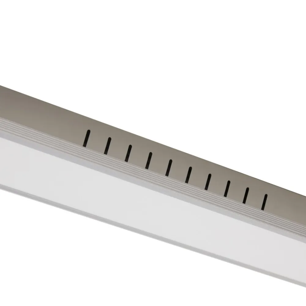 Arcchio Loftlamper|Loftlamper > LED-panel Lyndra, 120 cm, sølv, aluminium, dæmpbar, CCT