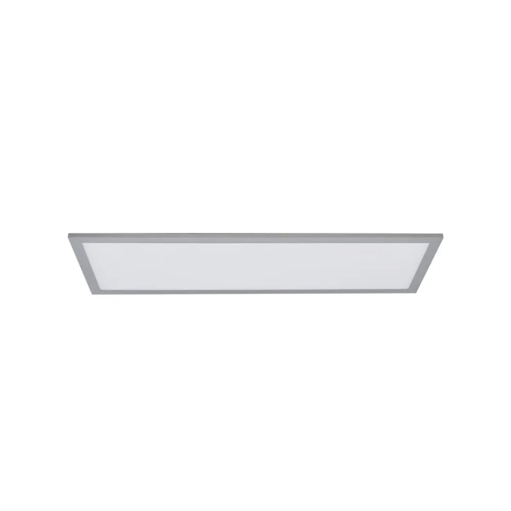 Gang|Loftlamper ^ Arcchio LED-panel Lyndra, 80 cm, sølv, aluminium, dæmpbar, CCT