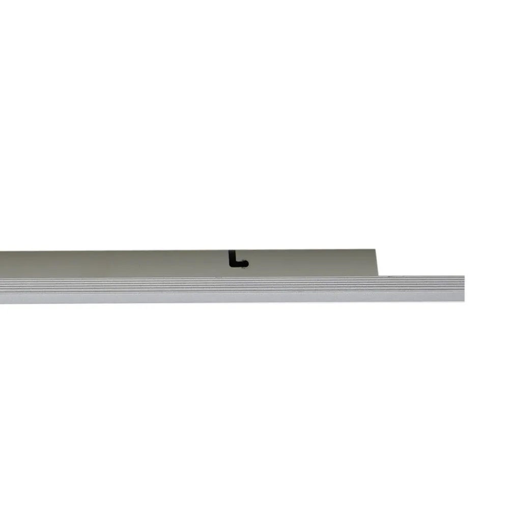 Gang|Loftlamper ^ Arcchio LED-panel Lyndra, 80 cm, sølv, aluminium, dæmpbar, CCT