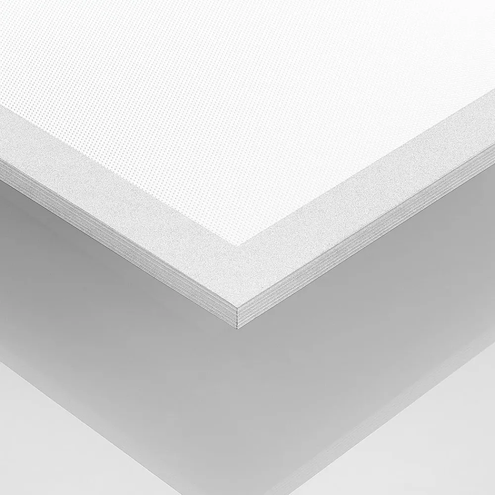Gang|Loftlamper ^ Arcchio LED-panel Lyndra, 80 cm, sølv, aluminium, dæmpbar, CCT