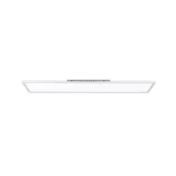 Arbejdsrum/Kontor|Loftlamper ^ Arcchio LED-panel Lysander, 32W, CCT, 119cm, sølv