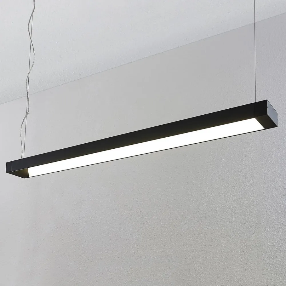 Arcchio Arbejdsrum/Kontor|Pendellamper > LED-pendellampe Cuna, sort, 122 cm, metal
