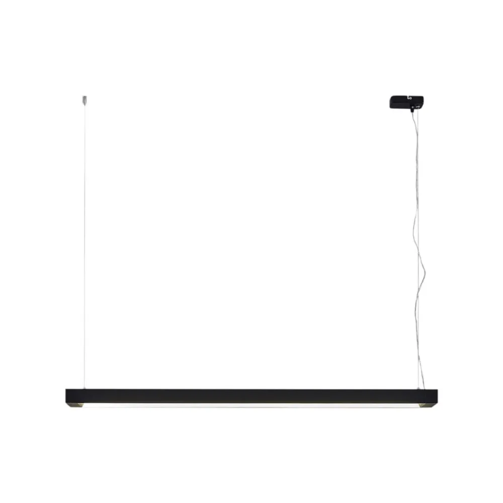 Arcchio Arbejdsrum/Kontor|Pendellamper > LED-pendellampe Cuna, sort, 122 cm, metal