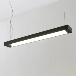 Arcchio Arbejdsrum/Kontor > LED-pendellampe Cuna, 92 cm, sort, metal