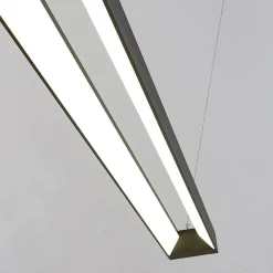 Arbejdsrum/Kontor|Pendellamper ^ Arcchio LED-pendellampe Cuna, sort, 162 cm, metal