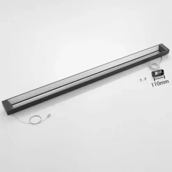 Arbejdsrum/Kontor|Pendellamper ^ Arcchio LED-pendellampe Cuna, sort, 162 cm, metal