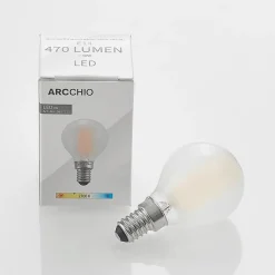 Arcchio Dæmpbar Led-Pære|Led Pærer > LED-pære, dråbepære, E14, 4W, mat 2.700K
