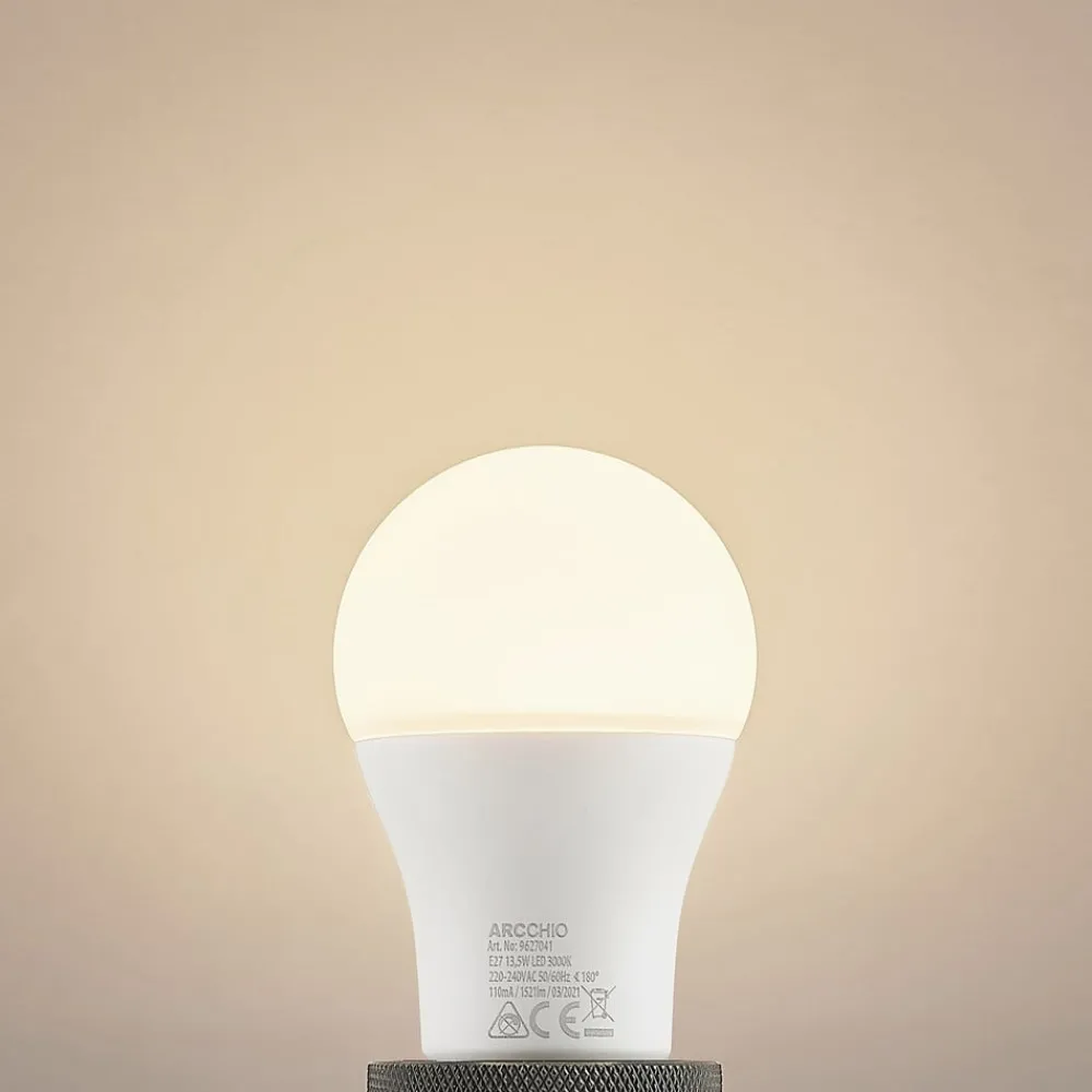 Led Pærer ^ Arcchio LED-pære E27 A60 13,5W opal 3.000K 1521lm