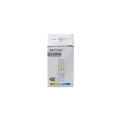 Arcchio Led Pærer > LED-pære, G9, 2.700 K, 2 W, klar, 370 lm
