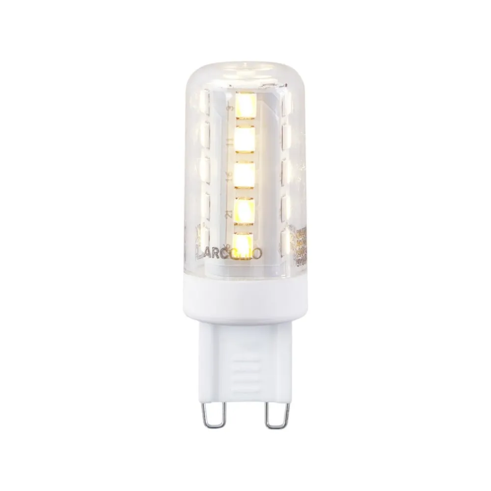 Arcchio Led Pærer > LED-pære, G9, 3.000 K, 2 W, klar, 370 lm