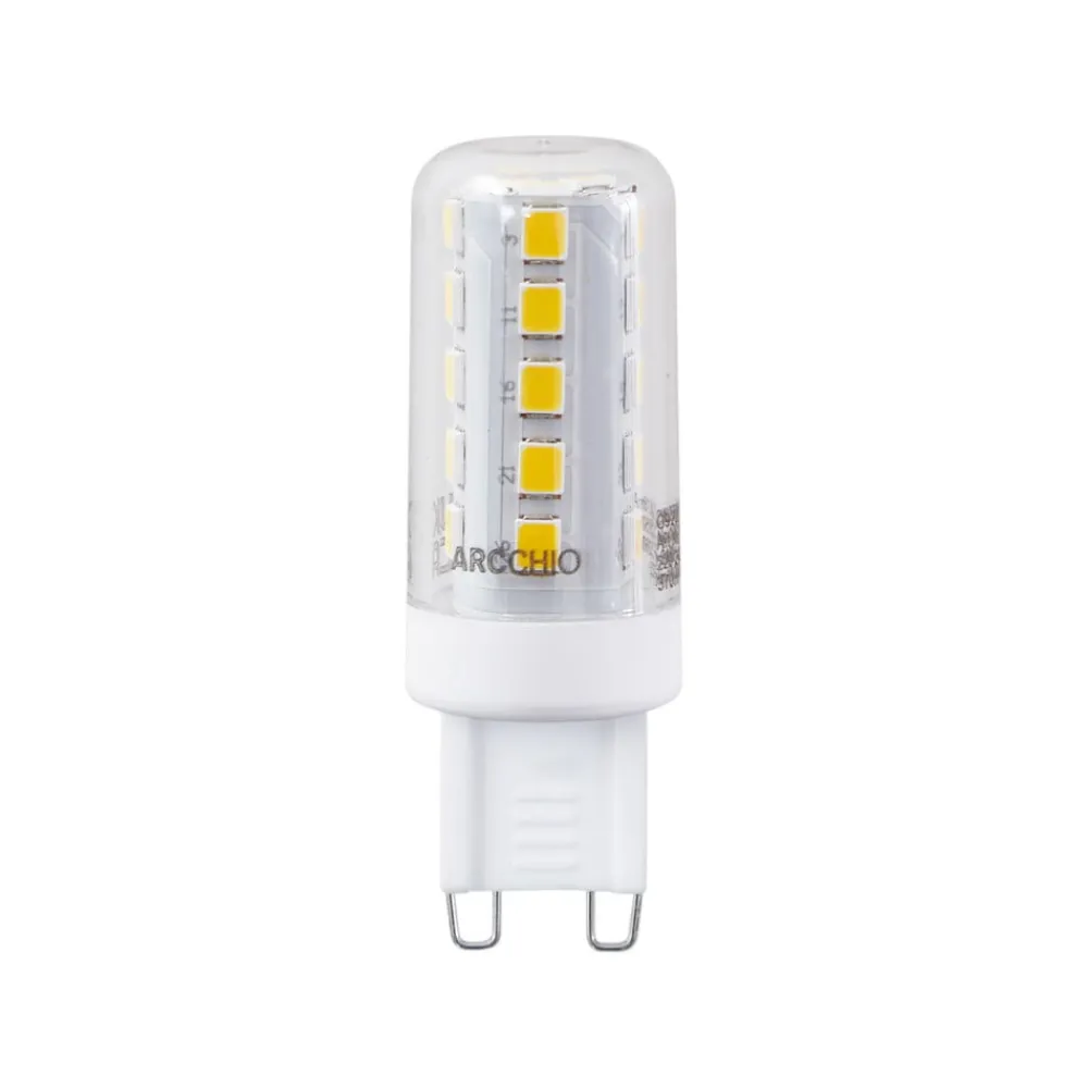 Arcchio Led Pærer > LED-pære, G9, 3.000 K, 2 W, klar, 370 lm