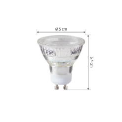Arcchio Led Pærer > LED-pære GU10 2,5W 6500K 450lm glas sæt med 10 stk