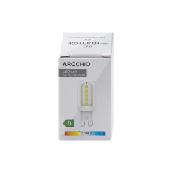 Led Pærer ^ Arcchio LED-pære, G9, 2,6W, klar, 2.700 K