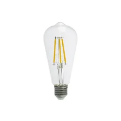 Arcchio Filament Pære|Led Pærer > LED-rustik lyspære, E27 3,8W, klar, 2700K, 806lm