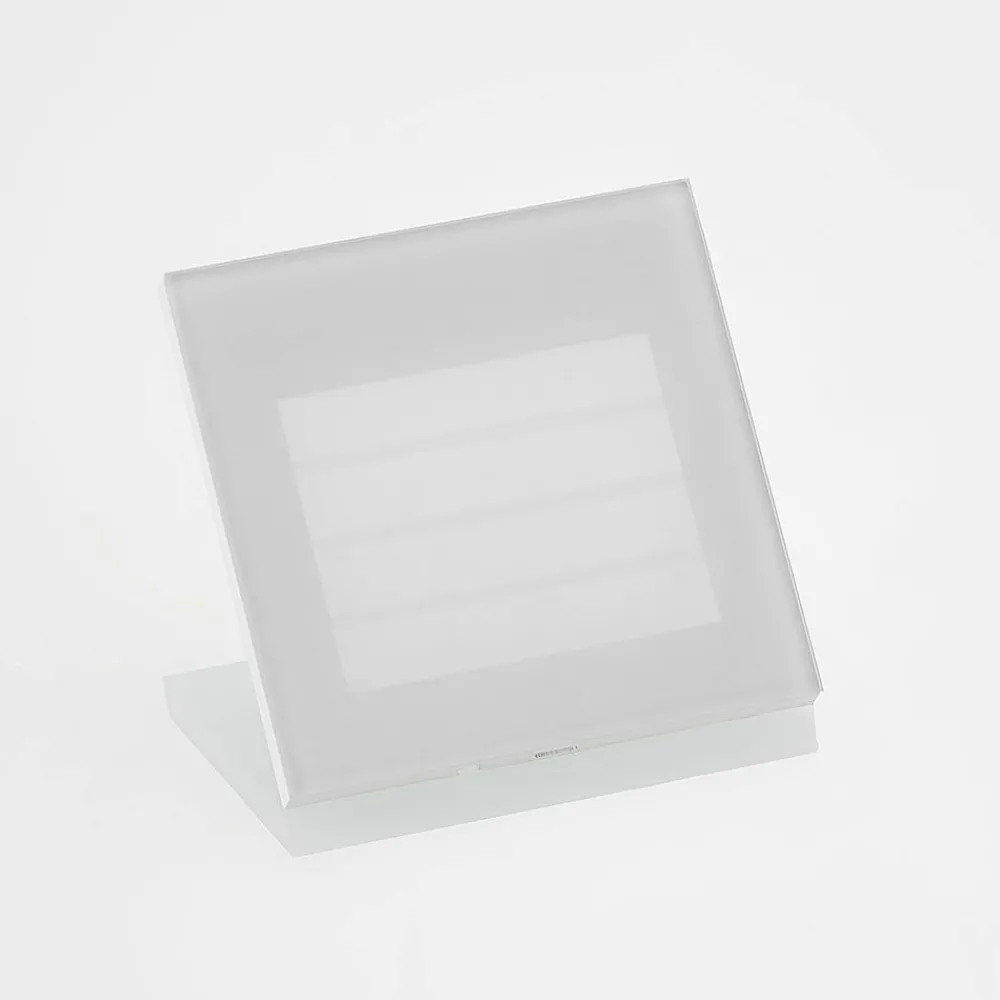Arcchio Væglamper > LED-vægindbygningslampe Zamo, lamel, hvid, metal, IP65