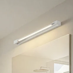 Væg- Og Spejllamper|Væglamper ^ Arcchio LED-væglampe Jora, 60 cm, hvid, drejelig, IP44