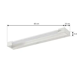 Væg- Og Spejllamper|Væglamper ^ Arcchio LED-væglampe Jora, 60 cm, hvid, drejelig, IP44