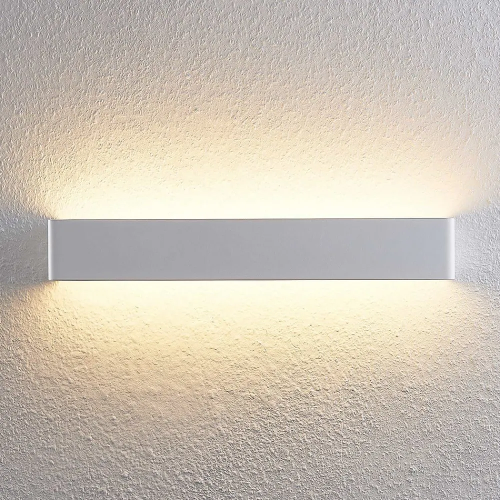 Arcchio Væglamper|Væglamper > LED-væglampe Karam, 53 cm, hvid, metal, op/ned