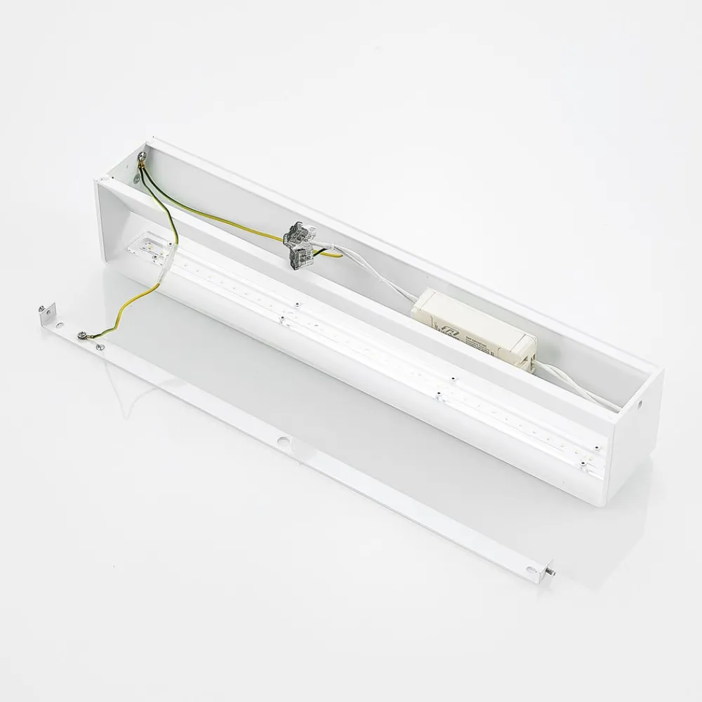 Arcchio Væglamper|Væglamper > LED-væglampe Karam, 53 cm, hvid, metal, op/ned